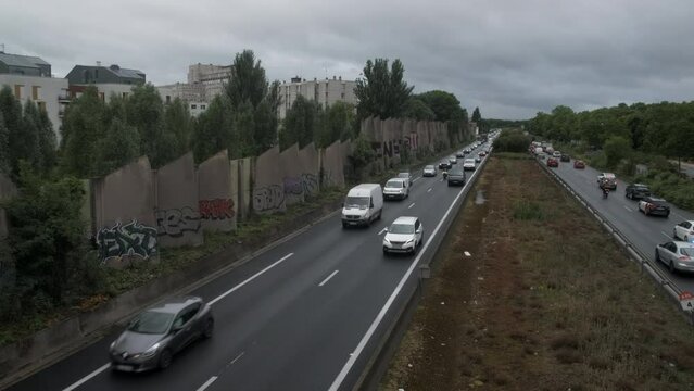 Daylight Traffic Jam City (Argenteuil)