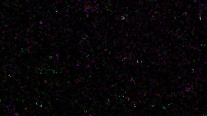 Obraz premium dark black and multi coloured pattern with abstract forms. simple, natural geometrical shapes in modern style template