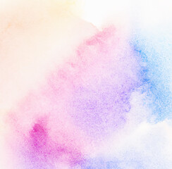 Fototapeta premium Pastel watercolor background, Generative AI