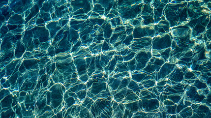 Sea Water Light Reflections Colorful Abstract Background Design