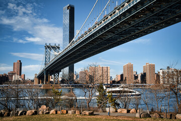 Manhattan Bridges across East River