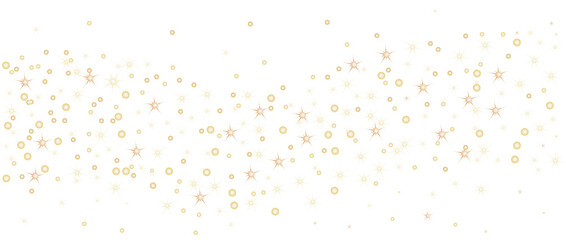 Shiny dust vector. White sparkling lights. Christmas party glow particles. Magic star effect. Glitter background. Designing a holiday party.Festive light of stars, lights