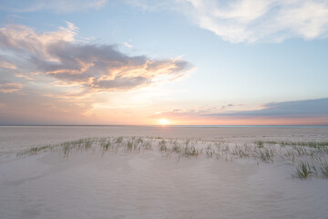 Sonnenuntergang an der Nordsee