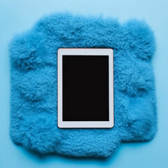 Tablet Mockup Display Blank - Generative AI