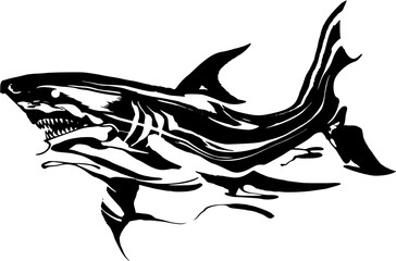 shark vector illustration