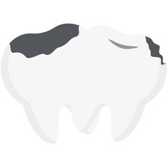 Double Tooth Broken Cavity Cracked Teeth
