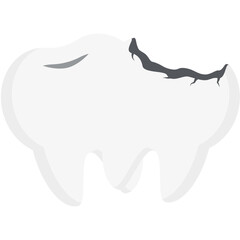 Double Tooth Broken Cavity Cracked Teeth
