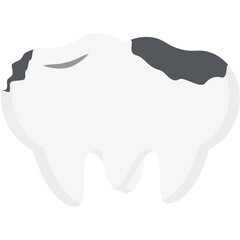 Double Tooth Broken Cavity Cracked Teeth
