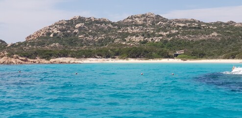 Naklejka premium view from the sea