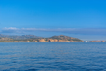 Fototapeta na wymiar coast of La Maddalena island