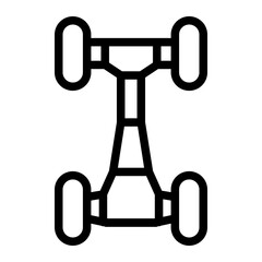 chassis line icon