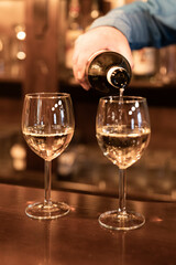 glass of wine