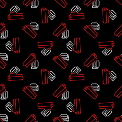Car Wrapping modern seamless pattern - vector Vehicle Detailing background