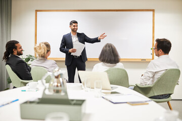 Speaker in a seminar or workshop for further training