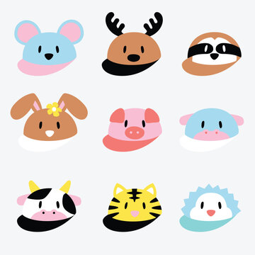 Animal cap hat collection