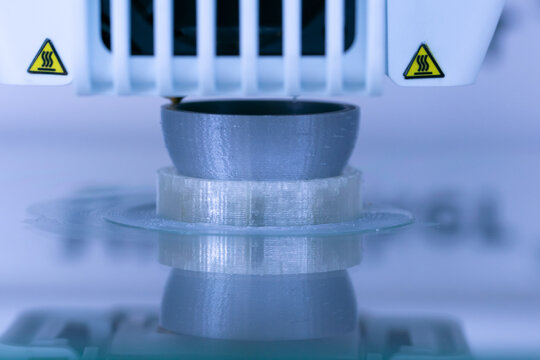 3D printer making model