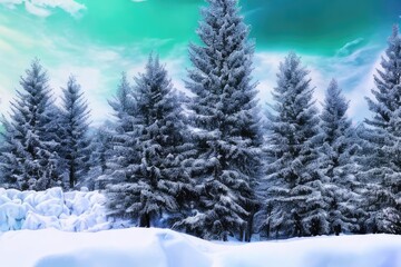 Naklejka premium Sky Background