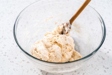 Homemade naan dippers