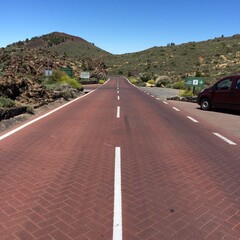 road in the mountains