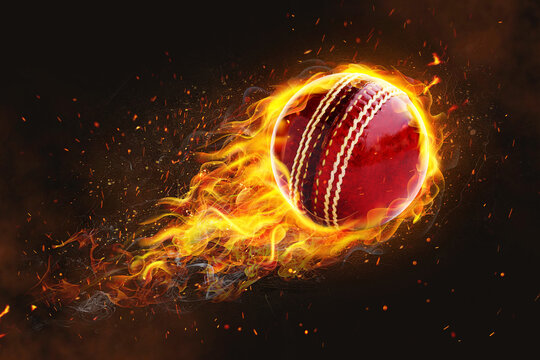 bright flamy symbol on the black background