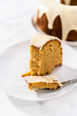 Eggnog Bundt Cake