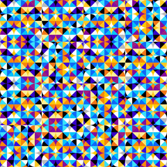 Geometric abstract pattern. Intersection style