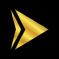 arrow icon, simple logo vector illustration for graphic and web design