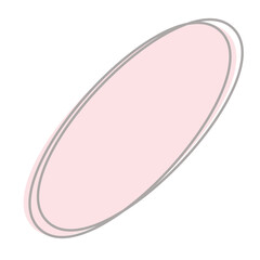 Basic Shape Abstract Figures Drawn Using Line
