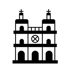 Fototapeta premium Glasgow Vector Icon which can