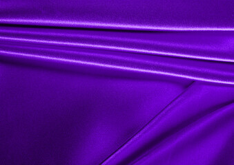 Indigo color cloth texture photo background. Natural wavy textile material pattern cover