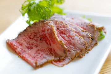 和牛のローストビーフ