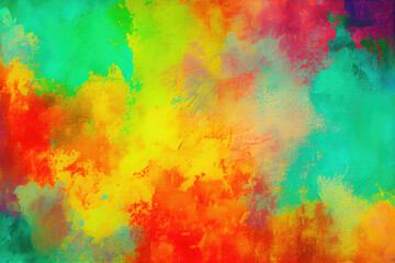 Fototapeta premium abstract colorful background in painted style created with Generative AI technology