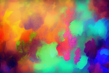 abstract colorful background created with Generative AI technology