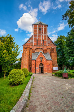 Church of St. Apostles Peter and Paul in Police - Jasienica. Police, West Pomeranian Voivodeship, Poland.