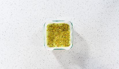 Pistachio fudge
