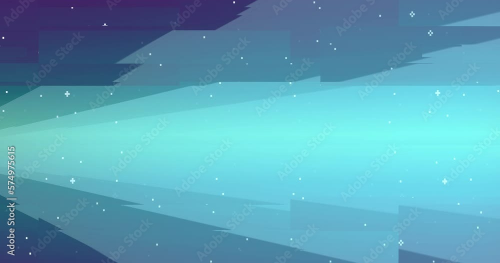Poster abstract animation. vector retro futuristic background. 8 bit retro game design interface pixel art 
