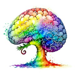 The Rainbow Brain - Celebrating Diversity in Mind and Thought (Generative AI, Generative, AI)