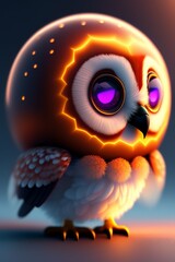 owl in the night