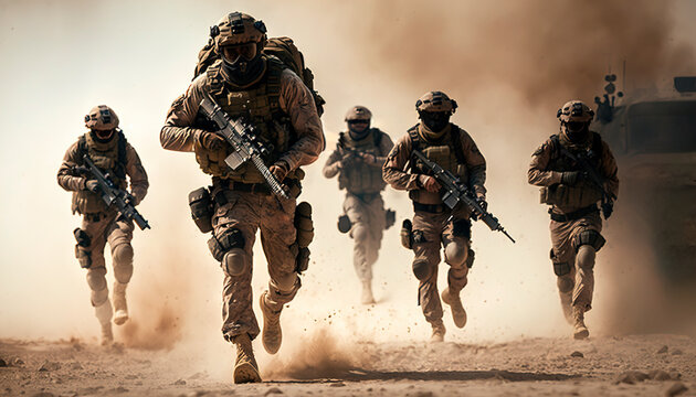 special forces wave to their pilots 4K wallpaper download