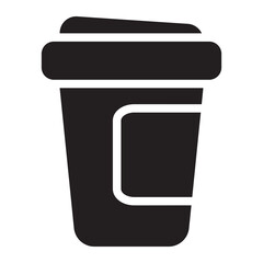 cup glyph icon