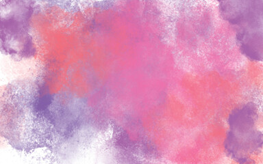 Abstract pink watercolor background 