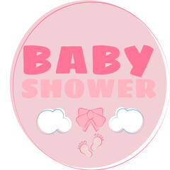 Baby shower girl