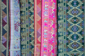 thai silk background