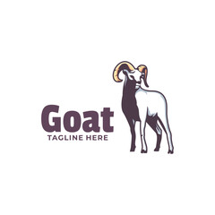 Goat Logo Vector