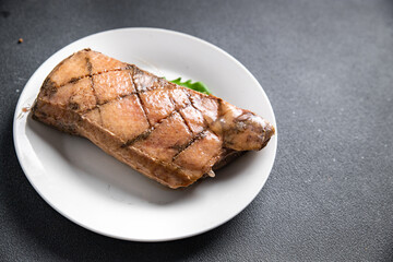 raw duck breast fresh poultry meat ready to cook healthy meal food snack on the table copy space food background rustic top view