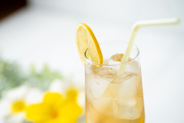 冷たいジンジャーエール