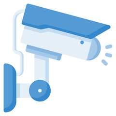 Cctv icon for home, smart, control, technology, internet, network, wireless and innovation