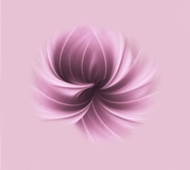 Light Pink Flower Beautiful Decorative Frame