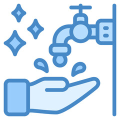 Obraz premium Wudhu icon for islamic, ramadan, muslim, mubarak, eid, religion and muslim