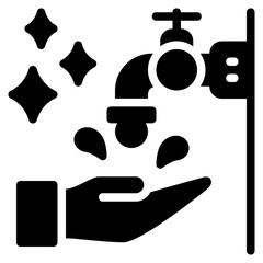 Wudhu icon for islamic, ramadan, muslim, mubarak, eid, religion and muslim